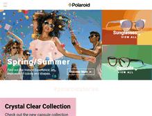 Tablet Screenshot of polaroideyewear.com